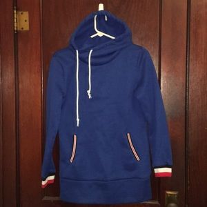 Blue women’s hoodie